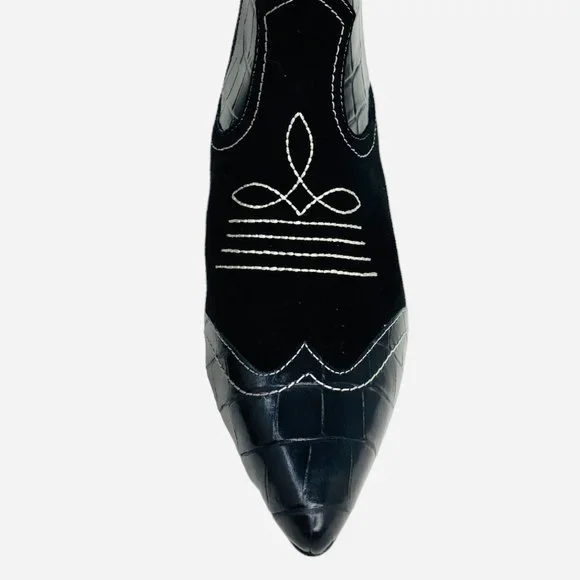 Vince Camuto Leather Saiovell Dress Bootie - Picture 7 of 9